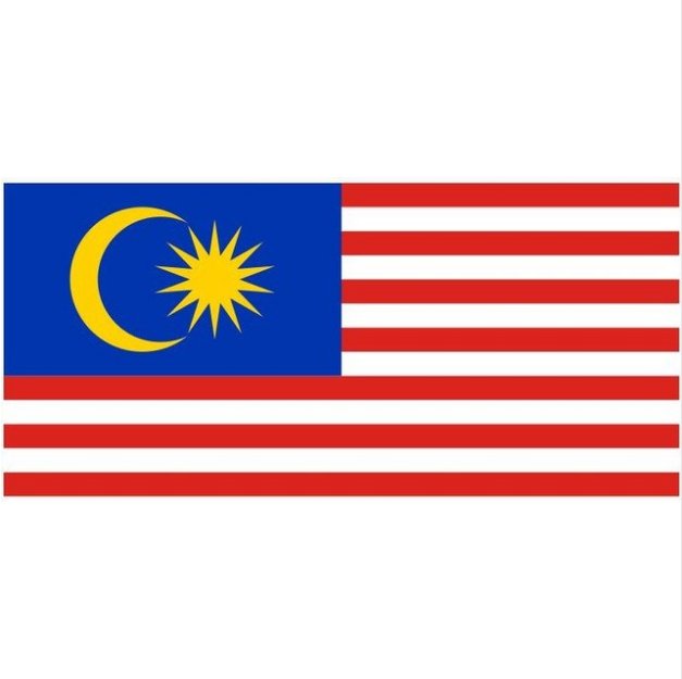 100pcs/lot free shipping 2016 The Malaysia Flag Polyester Flag 60*120CM High Quality Hanging+Flying