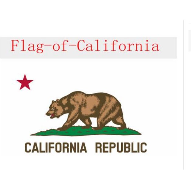 NEW 90x150cm American Flag 100% Polyester usa Flag California State Flag . california banner