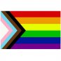 free shipping Aerlxemrbrae flag Rainbow Flag 150X90CM 3X5FT Banner 100D Polyester grommets
