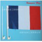 free shipping NEW 30x45cm french car flag window flag car banner window banner window flag