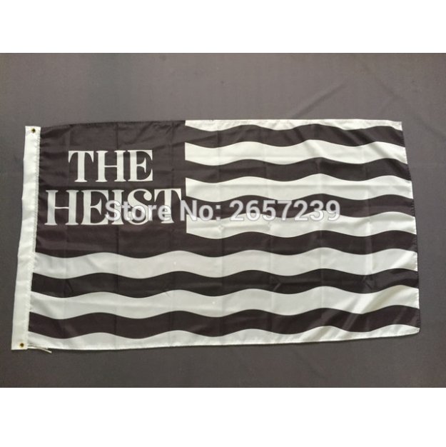 The Heist Stripe Flag 3x5FT banner 100D 150X90CM Polyester brass grommets custom66, Free Shipping