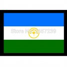 Republic of Bashkortostan flag Russia State Flag 150X90CM 100D Polyester brass grommets custom flag