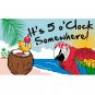 Margaritaville Jimmy Buffett Parrot Flag 3x5FT banner 100D Polyester brass grommets custom66