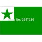 Esperanto Flag 3x5FT banner 100D 150X90CM Polyester brass grommets custom66, Free Shipping