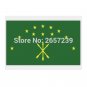 Adygea Russia State Flag 150X90CM 100D Polyester3x5FT brass grommets custom flag, Free Shipping