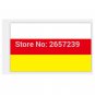 North Ossetia Russia State Flag 150X90CM 100D Polyester brass grommets custom flag, Free Shipping