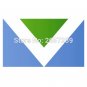 the International Vegans Flag 5x8FT banner 100D 150X240CM Polyester brass grommets custom66