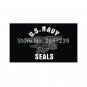 US Navy Seals Flag 150X90CM banner 3x5 FT 100D Polyester brass grommets custom005, Free Shipping