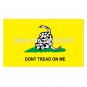 do not tread on me Flag 3x5FT banner 100D 150X90CM Polyester brass grommets custom66,free shipping