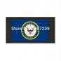 3x5FT NFL U.S. Navy Emblem Flag banner 100D Polyester brass grommets custom flag, Free Shipping