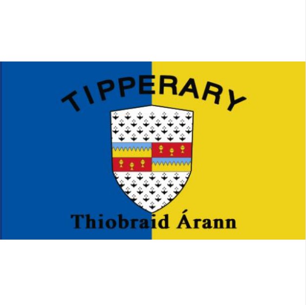 County Tipperary flag Irish State County Flag 3x5FT banner 100D Polyester brass grommets custom66