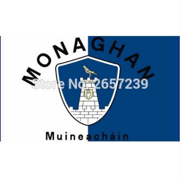 County Monaghan flag Irish State County Flag 3x5FT banner 100D Polyester brass grommets custom66