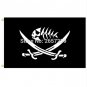 Pirate fish flag with swords Flag 3x5FT banner 100D 150X90CM Polyester brass grommets custom66