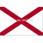 Alabama State Flag 3x5FT banner 100D 150X90CM Polyester brass grommets custom66, Free Shipping