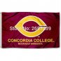Concordia College Cobbers Flag 3x5FT NCAA banner 100D Polyester brass grommets custom66