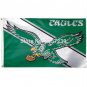 Philadelphia Eagles Throwback Vintage Flag 3x5FT NFL banner 100D Polyester brass grommets custom