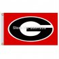 Georgia Bulldogs Flag 3x5FT NCAA banner 100D Polyester brass grommets custom66,free shipping