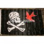 Jack Sparrow Pirate Flag 3x5FT banner 100D Polyester brass grommets custom66, Free Shipping