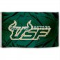 USF South Florida Bulls University Flag 3x5FT NCAA banner 100D Polyester brass grommets custom66