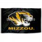 NCAA Missouri Tigers Flag MIZZOU Black flag 3x5ft banner 100D Polyester brass grommets custom