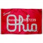 OSU Buckeyes Large Script Ohio Flag 3x5FT NCAA banner 100D Polyester brass grommets custom66