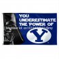 BYU Cougars Star Wars NCAA Flag 3x5FT banner 100D 150X90CM Polyester brass grommets custom017