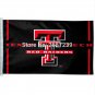 Texas Tech Red Flag 3x5FT NCAA banner 100D 150X90CM Polyester brass grommets custom66,free shipping
