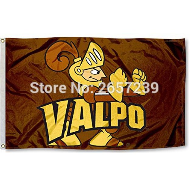 Valparaiso Crusaders Valpo University Flag 3x5FT NCAA banner 100D Polyester brass grommets custom66