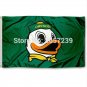 Oregon Ducks The Duck Flag 3x5FT NCAA banner 100D 150X90CM Polyester brass grommets custom66