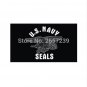 US Navy Seals Flag banner 3x5FT 100D Polyester brass grommets custom005, Free Shipping