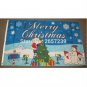 North Pole Merry Christmas Flag 3x5FT banner 100D Polyester brass grommets custom66, Free Shipping