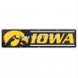 Iowa Hawkeyes Flag 8x2FT NCAA banner 100D 240x60CM Polyester brass grommets custom66,free shipping