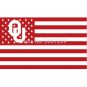 Oklahoma Sooners with US Stars Stripes Flag NCAA banner 100DPolyester brass grommets custom
