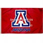 Arizona Wildcats Red Flag 3x5FT NFL banner 100D Polyester brass grommets custom,Free Shipping