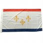 NEW ORLEANS CITY LOUISIANA STATE Flag 3x5FT banner 100D Polyester brass grommets custom66