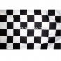 Black and White Check Flag Checkered Banner 3x5FT 100D 150X90CM Polyester brass grommets custom