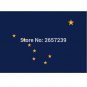 Alaska State Flag 3x5FT banner 100D 150X90CM Polyester brass grommets custom66, Free Shipping