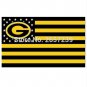Grambling State Tigers with stripes+stars Flag 3x5FT banner 100D Polyester brass grommets custom66