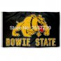 Bowie State University Bulldogs Flag 3x5FT NCAA banner 100D Polyester brass grommets custom66