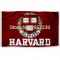 Harvard University Crimson Flag 3x5FT NCAA banner 100D Polyester brass grommets custom66