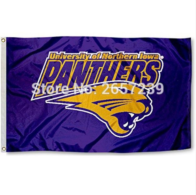 Northern Iowa Panthers UNI University Flag 3x5FT NCAA banner 100D ...