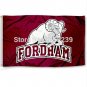 Fordham Rams University Flag 3x5FT NCAA banner 100D Polyester brass grommets custom66