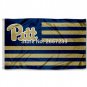 Pitt Panthers Stripes Flag 3x5FT NCAA banner 150X90CM 100D Polyester brass grommets custom