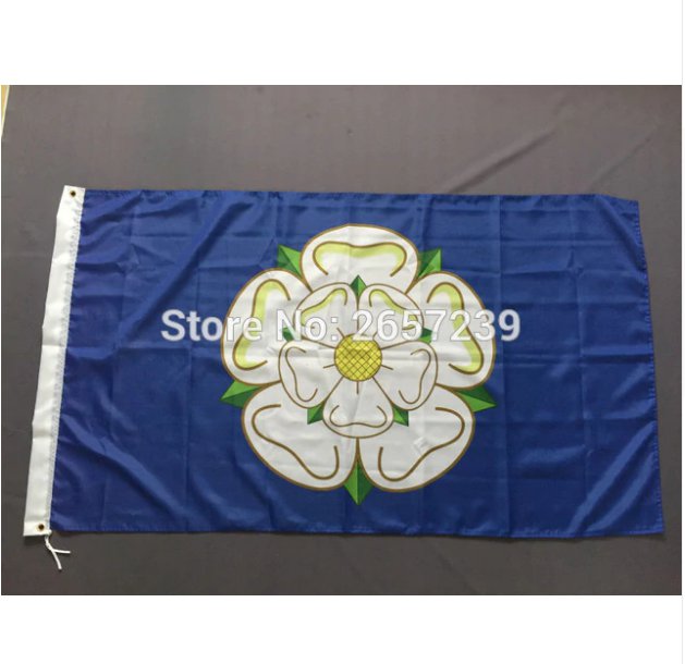 YORKSHIRE (NEW) COUNTY Flag 3x5FT banner 100D Polyester brass grommets custom66