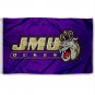 NCAA Team James Madison JMU dog head Flag 3x5ft banner  100D Polyester brass grommets custom flag