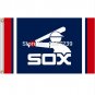Chicago White Sox Column Flag 3x5FT MLB banner 100D  Polyester brass grommets custom66