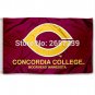 Concordia College Cobbers Flag 3x5FT NCAA banner 100D Polyester brass grommets custom66
