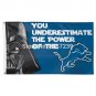 Detroit Lions Star Wars Flag 3x5FT NFL banner 100D Polyester brass grommets custom66, Free Shipping