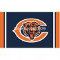 Chicago Bears logo and column Flag 3x5FT NFL banner150X90CM 100D Polyester brass grommets custom