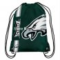 Philadelphia Eagles Drawstring Backpack Digital Printing Pouch NFL 100D Polyester grommets custom